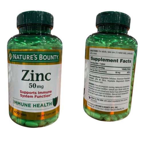 NATURE'S BOUNTY ZINC